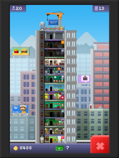 Игры для iPad: Tiny Tower -8