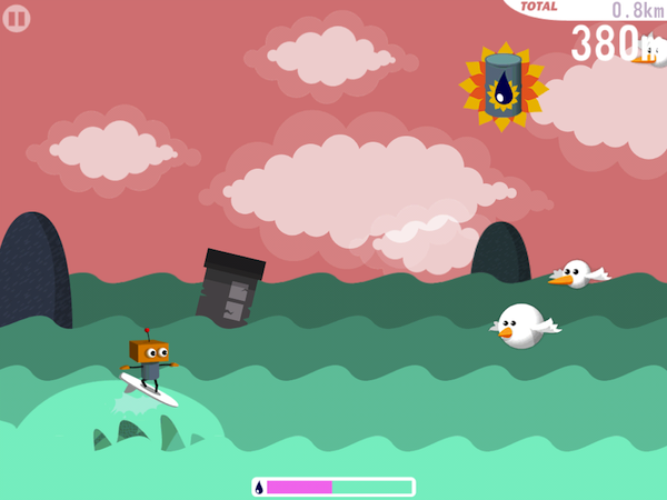Игры для iPad: Robo Surf -2