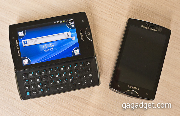 Обзор Android-смартфонов Sony Ericsson XPERIA Mini и Mini Pro-2