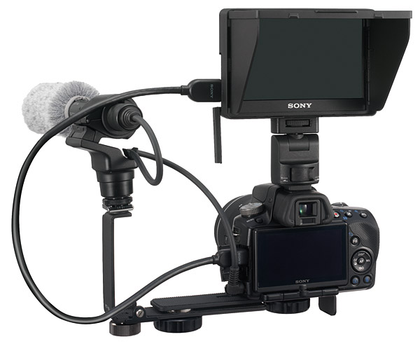Sony CLM-V55: внешний 5-дюймовый монитор для фото- и видеокамер