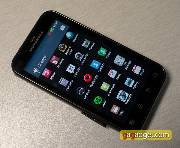 Опыт эксплуатации защищённого Android-смартфона Motorola Defy+ -7