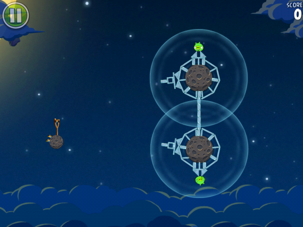 Игры для iPad: Angry Birds Space HD -4