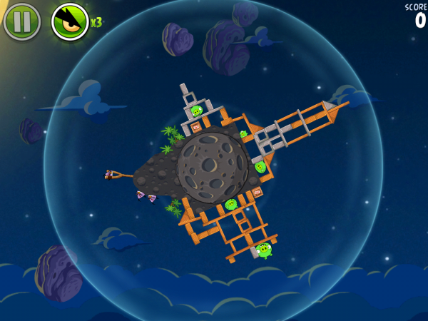 Игры для iPad: Angry Birds Space HD -5
