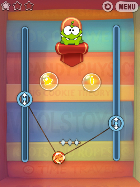 Игры для iPad. Cut the Rope: Experiments HD -4