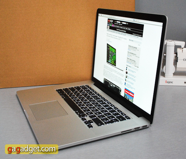 Обзор ноутбука Apple MacBook Pro с Retina-экраном 