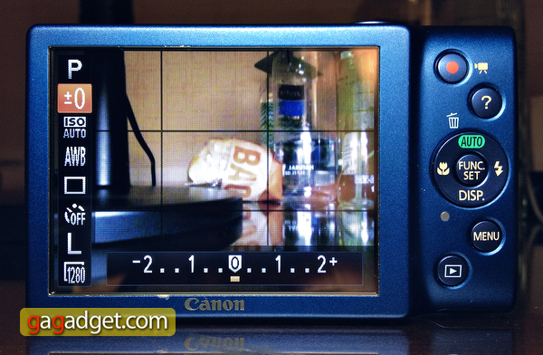 Неделя с Canon PowerShot A4000 IS. День второй: управление и меню-4
