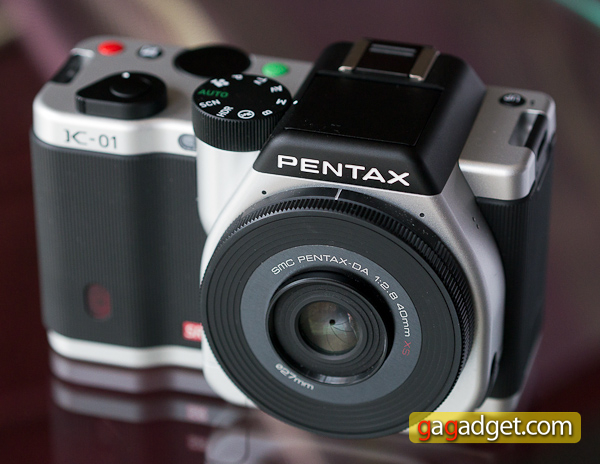 Подробный обзор беззеркальной камеры Pentax K-01 