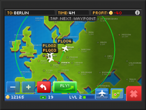 Игры для iPad: Pocket Planes -3