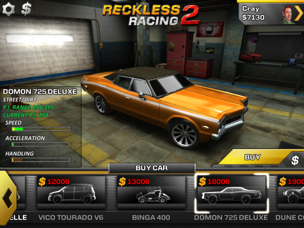 Игры для iPad: Reckless Racing 2 -2