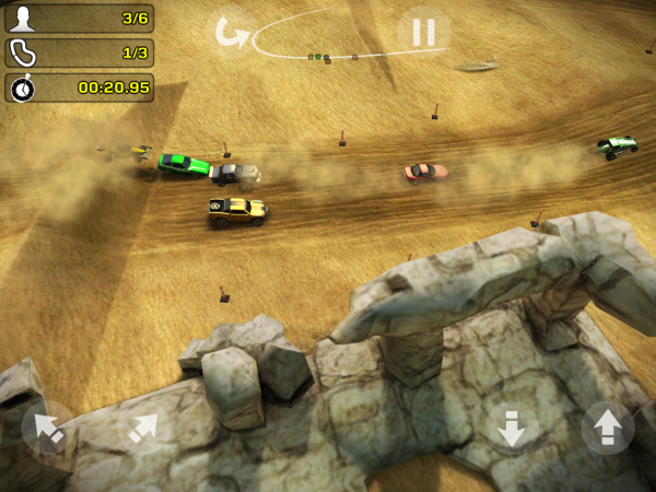 Игры для iPad: Reckless Racing 2 -5