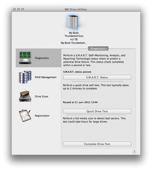 Обзор внешнего накопителя Western Digital MyBook Thunderbolt Duo -8
