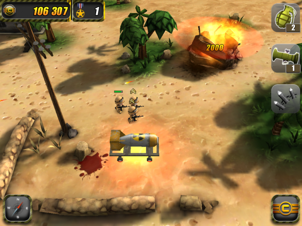 Игры для iPad: Tiny Troopers -4