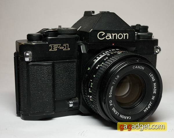 Обзор зеркального фотоаппарата Canon New F-1 -2
