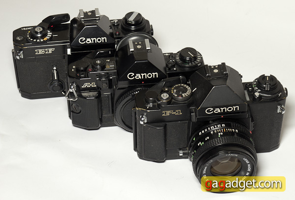 Обзор зеркального фотоаппарата Canon New F-1 -3