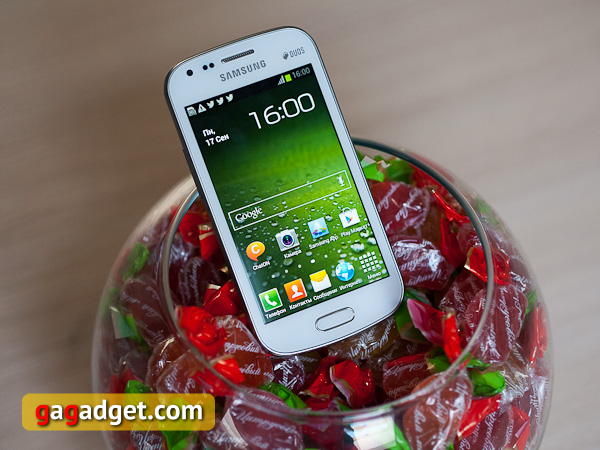 Микрообзор Android-смартфона с поддержкой двух SIM-карт Samsung Galaxy S Duos 