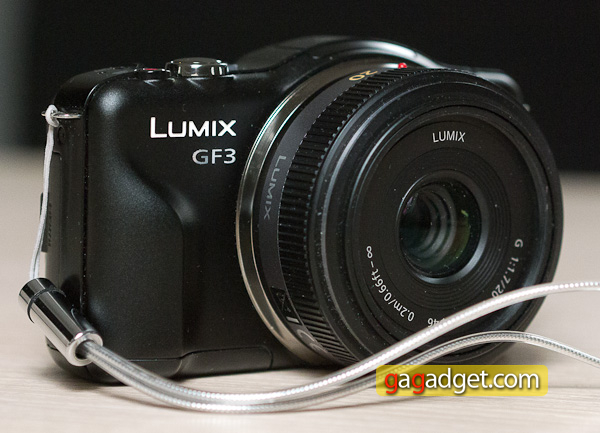 Микрообзор компактной системной камеры Panasonic Lumix GF3  