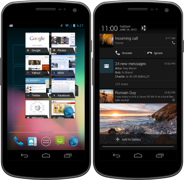 Android 4.1 Jelly Bean: Project Butter, Google Now и усовершенствованные уведомления -2