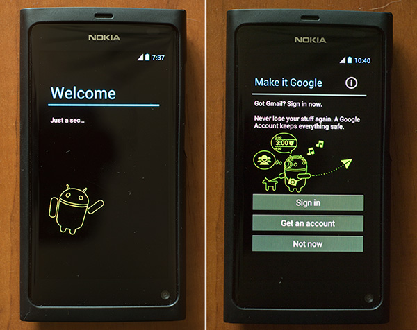 Как поставить Android ICS на Nokia N9-4