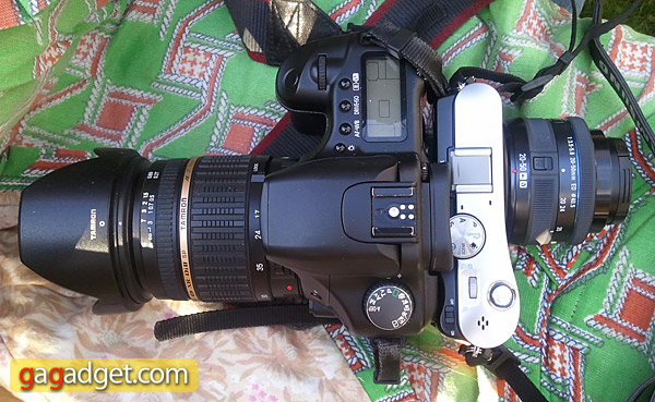 Предварительный обзор беззеркальной камеры Samsung NX100-6