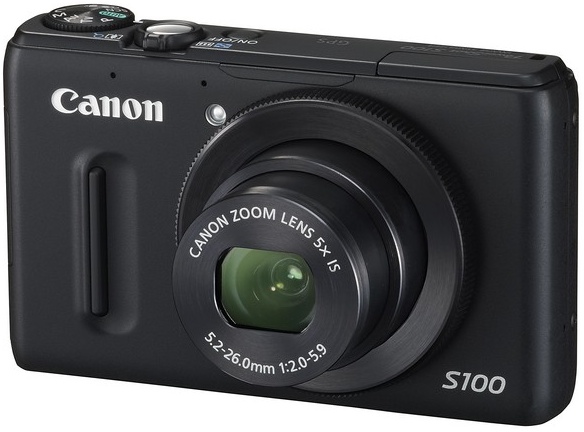 Canon PowerShot S100: теперь с 5-кратным зумом, CMOS-матрицей и GPS 