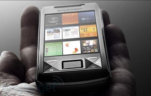 Sony Ericsson XPERIA X1 работает под Windows Mobile
