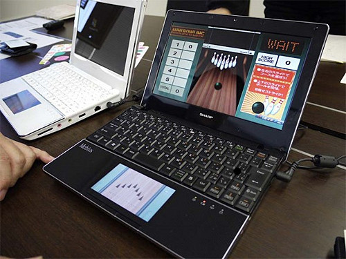 Sharp Mebius PC-NJ70A: ещё один японский нетбук с интерактивным тачпадом