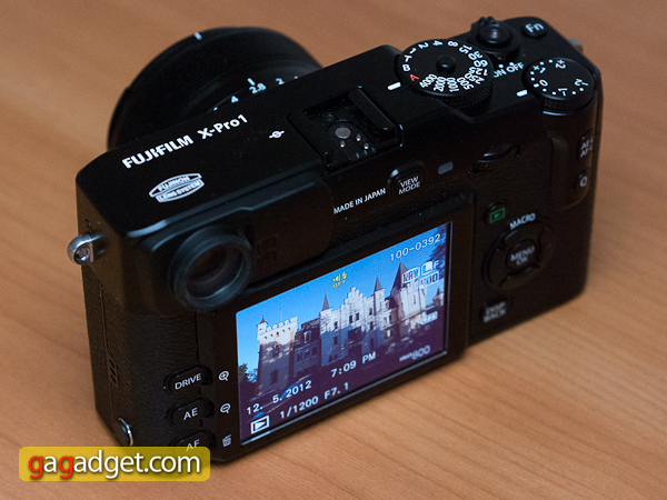 Обзор системной цифровой фотокамеры Fujifilm X-Pro 1 -3