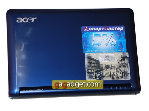 Симметричный ответ. Подробный обзор нетбука Acer Aspire One A110-9