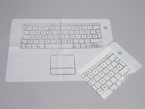 Ни крошки на клавиатуру! – салфетка для ноутбука