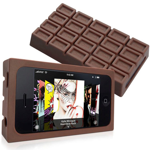 Chococase: чехол для iPod Touch в виде плитки шоколада