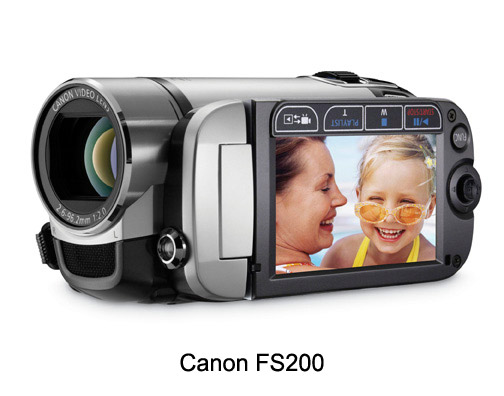 11 друзей: Canon представил линейку видеокамер 2009 года-8