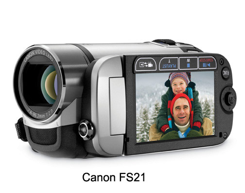 11 друзей: Canon представил линейку видеокамер 2009 года-6