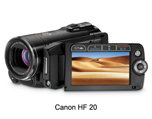 11 друзей: Canon представил линейку видеокамер 2009 года-3