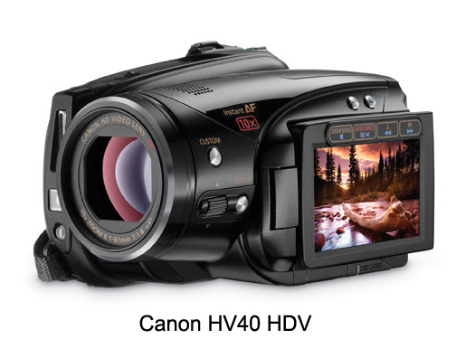 11 друзей: Canon представил линейку видеокамер 2009 года-5