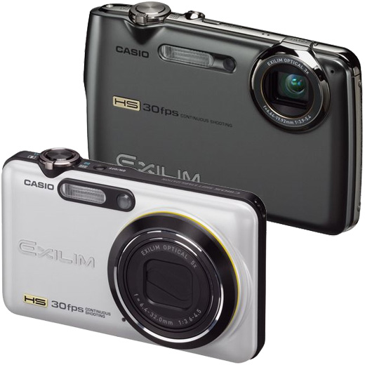 Casio EX-FC100 и EX-FS10: две рекордно скорострельные камеры