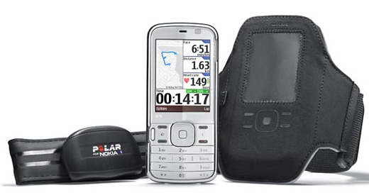 Nokia N79 Active с беспроводным измерителем пульса (видео)