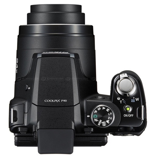 Nikon P90: 12-МП широкоугольник с 24-кратным зумом 26-624-4