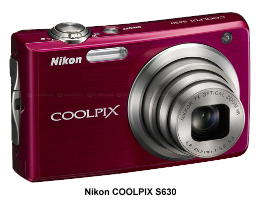 S-серия Nikon 2009 года: S220, S230, S620 и S630-6