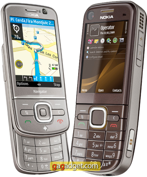 Nokia 6710 Navigator и Nokia 6720 classic: пара пятимегапиксельников с GPS