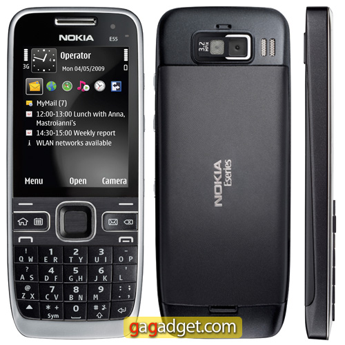 Nokia E55 и Nokia E75: два специалиста по сообщениям с QWERTY-клавиатурой (видео)-2