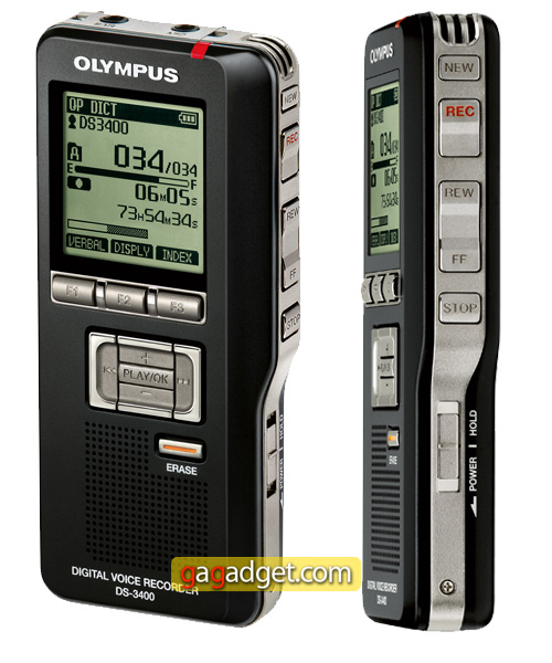 Olympus DS-3400: профессиональный диктофон за 300 евро-2