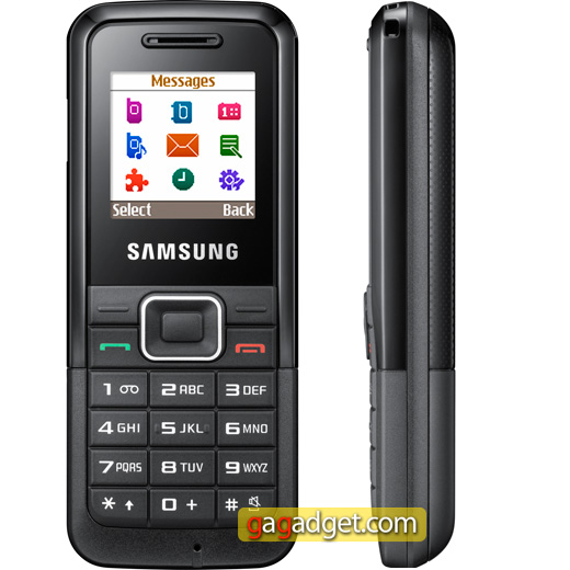 Четыре мушкетера: бюджетные телефоны Samsung E1070, E1100, E1125 и E2100-2
