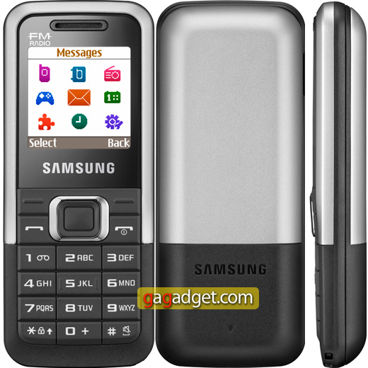 Четыре мушкетера: бюджетные телефоны Samsung E1070, E1100, E1125 и E2100-4