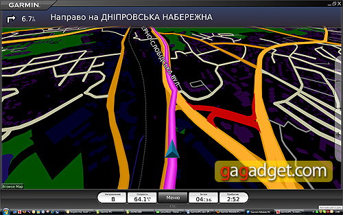 Навигация на большом экране: беглый обзор навигатора Garmin Mobile PC-12