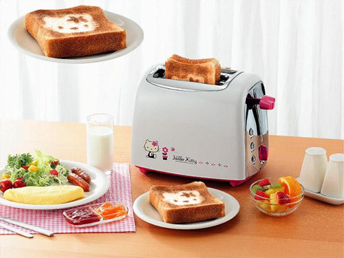 Тостер Hello Kitty: жизнерадостные тосты с самого утра-2