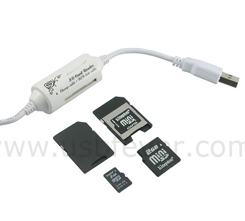 USB-кабель со встроенным SD-кардридером-2