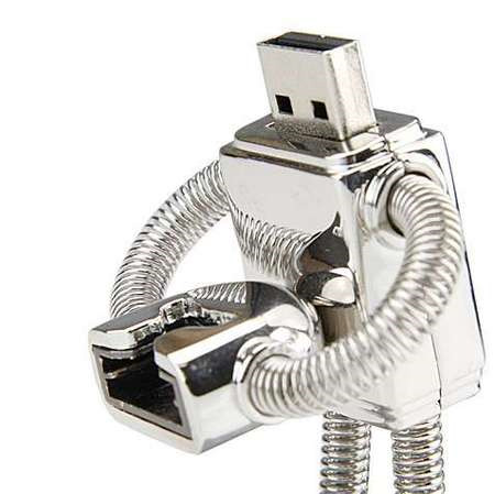Забавный USB-накопитель в виде робота