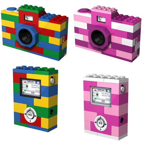 LEGO камера и LEGO MP3-плеер