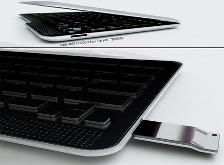MacFolder: концепт ноутбука Apple с сенсорным дисплеем-4
