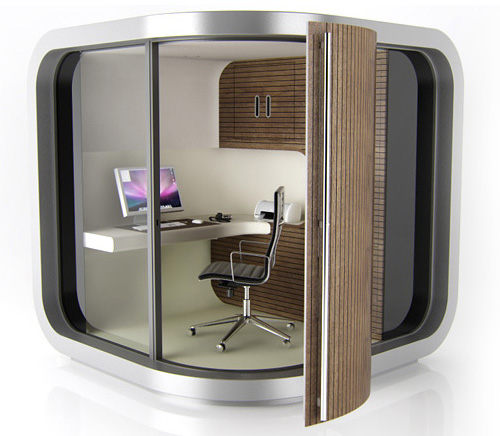 OfficePOD: концепт независимого рабочего места в офисе